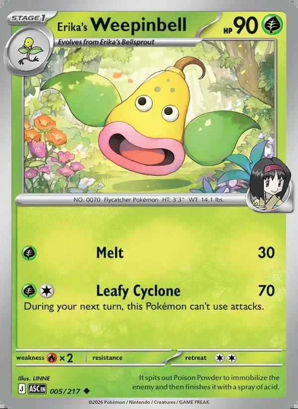 Erika’s Weepinbell
