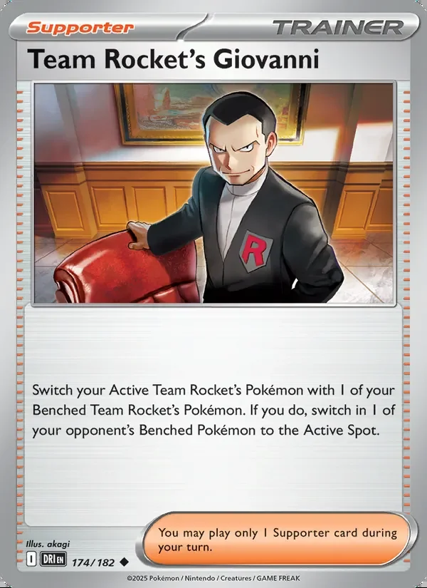 Team Rocket’s Giovanni
