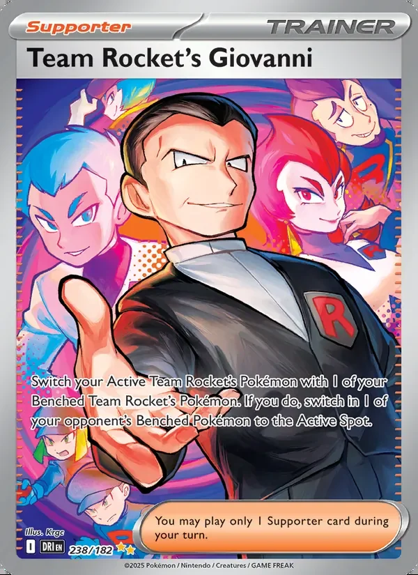 Team Rocket’s Giovanni