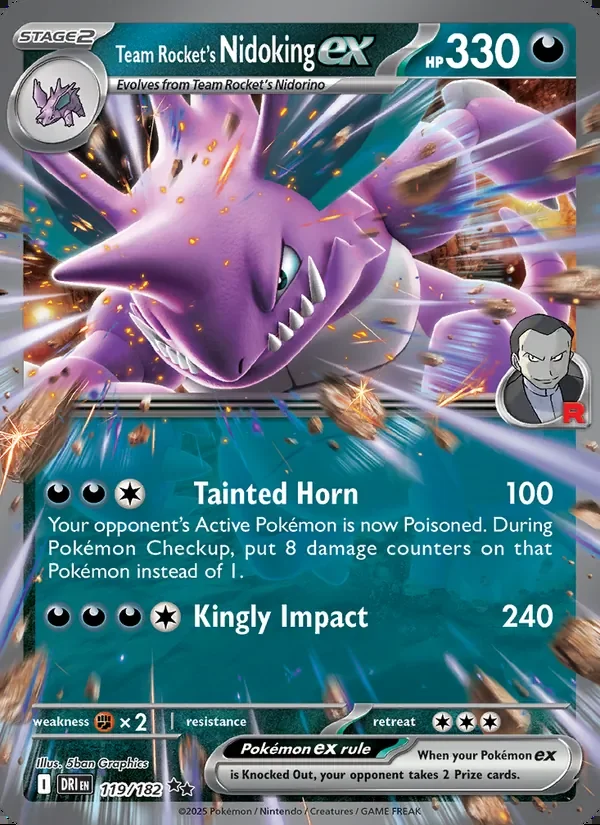 Team Rocket’s Nidoking ex