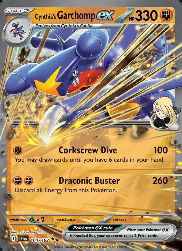 Cynthia’s Garchomp ex